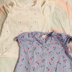 Lot of *2* Carters/OshKosh Summer Tops, 4T